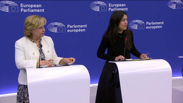 Press Conference by Rasa JUKNEVIČIENĖ (EPP, LT), rapporteur on the 2023/2024 reports on Georgia